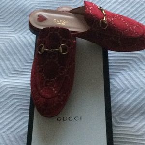 Gucci Princetown GG Mules